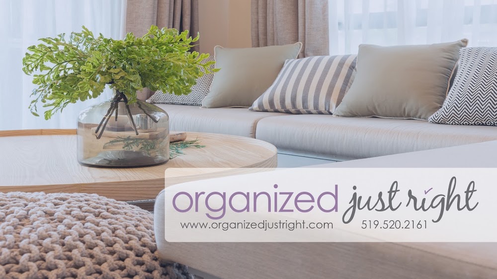 Organized Just Right